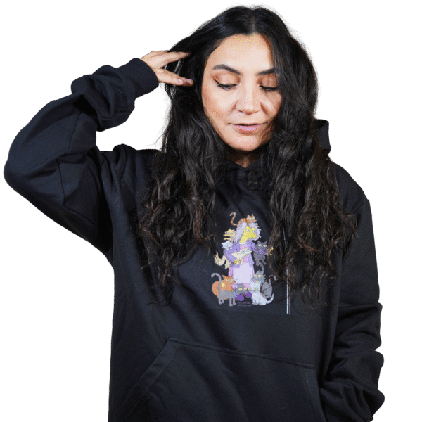 Polerones CatPeople S Fondo (20) Poleron Black Cat Eleonor